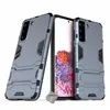 Image de Housse etui coque rigide anti choc pour Samsung Galaxy S21 5G + film ecran - BLEU FONCE - htdmobiles