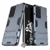 Image de Housse etui coque rigide anti choc pour Samsung Galaxy S21 Ultra 5G + verre trempe - BLEU FONCE - htdmobiles