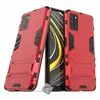 Image de Housse etui coque rigide anti choc pour Xiaomi Redmi 9T + film ecran - ROUGE - htdmobiles