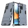 Image de Housse etui coque rigide anti choc pour Xiaomi Redmi Note 10 Pro + film ecran - BLEU FONCE - htdmobiles
