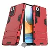 Image de Housse etui coque rigide anti choc pour Xiaomi Redmi Note 10 Pro + verre trempe - ROUGE - htdmobiles