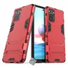 Image de Housse etui coque rigide anti choc pour Xiaomi Redmi Note 10S + film ecran - ROUGE - htdmobiles