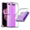 Image de Housse etui coque rigide pour Samsung Galaxy Z Flip / Z Flip 5G - TRANSPARENT - htdmobiles