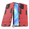 Image de Housse etui coque rigide anti choc pour Xiaomi Mi 11 Lite / Mi 11 Lite 5G + verre trempe - ROUGE - htdmobiles