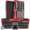 Image de Housse etui coque rigide anti choc pour Sony Xperia 10 III + film ecran - ROUGE - htdmobiles