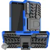 Image de Housse etui coque rigide anti choc pour Sony Xperia 10 III + verre trempe - BLEU - htdmobiles