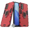 Image de Housse etui coque rigide anti choc pour Oppo Reno 6 5G + verre trempe - ROUGE - htdmobiles
