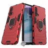 Image de Housse etui coque rigide anti choc pour OnePlus Nord CE 5G + verre trempe - ROUGE - htdmobiles