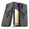 Image de Housse etui coque rigide anti choc pour Samsung Galaxy A03s + verre trempe - NOIR - htdmobiles