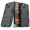 Image de Housse etui coque rigide anti choc pour Apple iPhone 13 Mini + film ecran - NOIR - htdmobiles