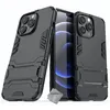 Image de Housse etui coque rigide anti choc pour Apple iPhone 13 Pro Max + verre trempe - NOIR - htdmobiles