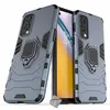 Image de Housse etui coque rigide anti choc pour OnePlus Nord 2 5G + film ecran - BLEU FONCE - htdmobiles
