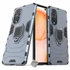 Image de Housse etui coque rigide anti choc pour Huawei Honor 50 5G / Nova 9 + verre trempe - BLEU FONCE - htdmobiles