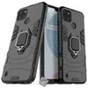 Image de Housse etui coque rigide anti choc pour Realme C21-Y / C25Y + verre trempe - NOIR - htdmobiles