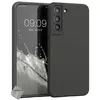 Image de Housse etui coque silicone gel Samsung Galaxy S22 Plus 5G + film ecran - NOIR - htdmobiles