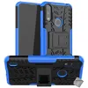 Image de Housse etui coque rigide anti choc pour Motorola Moto E7i Power + film ecran - BLEU - htdmobiles
