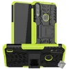 Image de Housse etui coque rigide anti choc pour Motorola Moto E7i Power + verre trempe - VERT - htdmobiles