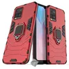 Image de Housse etui coque rigide anti choc pour Vivo Y21 / Y21s / Y33s + film ecran - ROUGE - htdmobiles