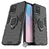 Image de Housse etui coque rigide anti choc pour Vivo Y21 / Y21s / Y33s + verre trempe - NOIR - htdmobiles