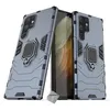Image de Housse etui coque rigide anti choc pour Samsung Galaxy S22 Ultra 5G + verre trempe - BLEU FONCE - htdmobiles