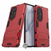 Image de Housse etui coque rigide anti choc pour Huawei P50 Pro + verre trempe - ROUGE - htdmobiles