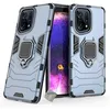 Image de Housse etui coque rigide anti choc pour Oppo Find X5 5G + verre trempe - BLEU FONCE - htdmobiles