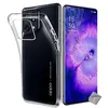 Image de Housse etui coque silicone gel fine Oppo Find X5 5G + verre trempe - TRANSPARENT TPU - htdmobiles