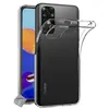 Image de Housse etui coque silicone gel fine pour Xiaomi Redmi Note 11 4G / Redmi Note 11S + film ecran - TRANSPARENT TPU - htdmobiles