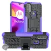 Image de Housse etui coque rigide anti choc pour Motorola Moto E20 / E30 / E40 + film ecran - MAUVE - htdmobiles