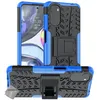 Image de Housse etui coque rigide anti choc pour Motorola Moto G22 / E32 / E32s + film ecran - BLEU - htdmobiles