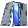 Image de Housse etui coque rigide anti choc pour Oppo Find X3 Neo + film ecran - BLEU FONCE - htdmobiles