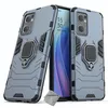Image de Housse etui coque rigide anti choc pour Oppo Reno 7 5G / Find X5 Lite + verre trempe - BLEU FONCE - htdmobiles