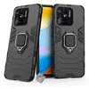 Image de Housse etui coque rigide anti choc pour Xiaomi Redmi 10C + verre trempe - NOIR - htdmobiles