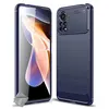 Image de Coque pour Xiaomi Poco X4 Pro 5G - housse etui silicone gel carbone + verre trempe - BLEU FONCE - htdmobiles