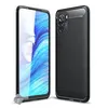 Image de Coque pour Xiaomi Poco M5s - housse etui silicone gel carbone + verre trempe - NOIR - htdmobiles