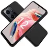 Image de Coque pour Xiaomi Redmi Note 12 4G - housse etui silicone gel fine + film ecran - NOIR - htdmobiles