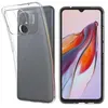 Image de Coque pour Xiaomi Redmi 12C / Redmi 11A / Poco C55 - housse etui silicone gel fine + verre trempe - TRANSPARENT TPU - htdmobiles