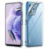 Image de Coque pour Xiaomi Redmi Note 12 Pro+ Plus 5G - housse etui silicone gel fine + verre trempe - TRANSPARENT TPU - htdmobiles