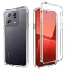 Image de Coque pour Xiaomi 13 5G - housse etui silicone gel 360 integrale + film ecran - TRANSPARENT - htdmobiles