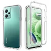 Image de Coque pour Xiaomi Poco X5 5G / Redmi Note 12 5G - housse etui silicone gel 360 integrale + film ecran - TRANSPARENT - htdmobiles