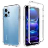 Image de Coque pour Xiaomi Poco X5 Pro 5G / Redmi Note 12 Pro 5G - housse etui silicone gel 360 integrale + film ecran - TRANSPARENT - htdmobiles