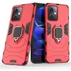 Image de Coque pour Xiaomi Poco X5 5G / Redmi Note 12 5G - housse etui rigide anti choc + film ecran - ROUGE - htdmobiles