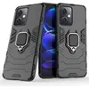Image de Coque pour Xiaomi Poco X5 5G / Redmi Note 12 5G - housse etui rigide anti choc + verre trempe - NOIR - htdmobiles