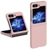 Image de Coque pour Samsung Galaxy Z Flip 5 5G - housse etui rigide avant et arriere - ROSE - htdmobiles