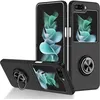 Image de Coque pour Samsung Galaxy Z Flip 5 5G - housse etui rigide bague anti choc magnetique - NOIR - htdmobiles