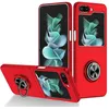 Image de Coque pour Samsung Galaxy Z Flip 5 5G - housse etui rigide bague anti choc magnetique - ROUGE - htdmobiles