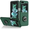Image de Coque pour Samsung Galaxy Z Flip 5 5G - housse etui rigide bague anti choc magnetique - VERT - htdmobiles