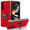Image de Coque pour Samsung Galaxy Z Fold 5 5G - housse etui rigide bague anti choc magnetique - ROUGE - htdmobiles