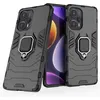 Image de Coque pour Xiaomi Poco F5 5G / Redmi Note 12 Turbo - housse etui rigide anti choc + verre trempe - NOIR - htdmobiles