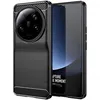 Image de Coque pour Xiaomi 13 Ultra 5G - housse etui silicone gel carbone + verre trempe - NOIR - htdmobiles